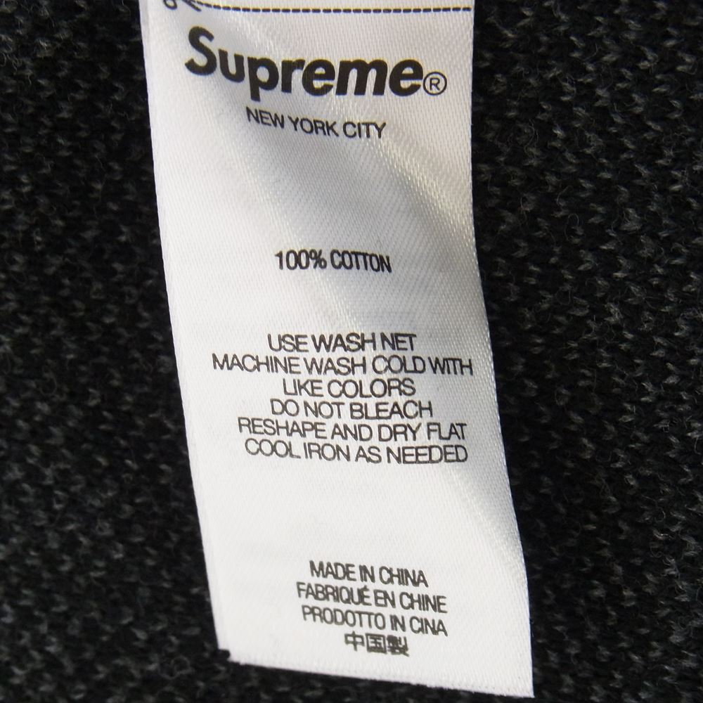 Supreme シュプリーム 21AW Sleeve Stripe Sweater スリーブ ストライプ セーター ニット ブラック系【中古】