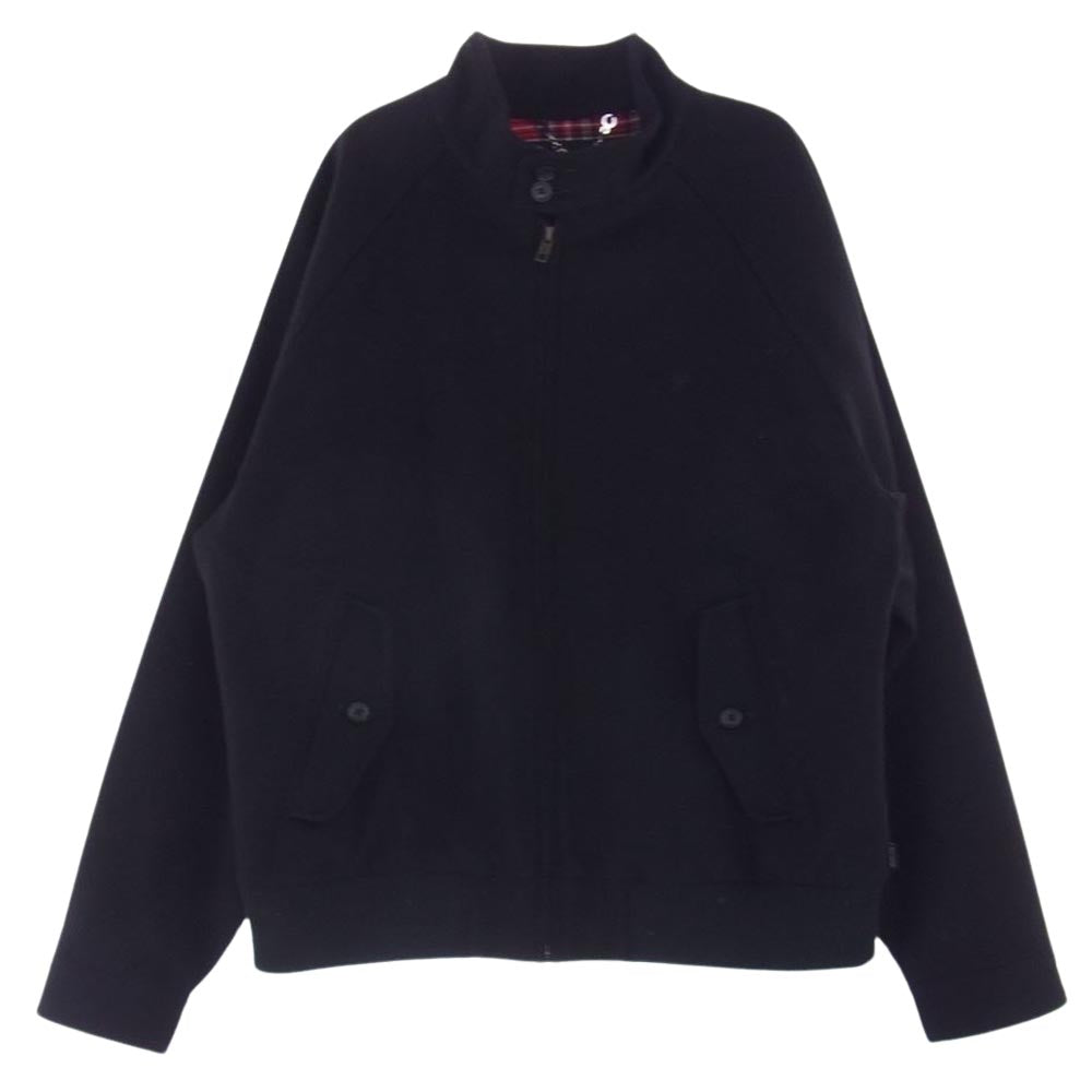 Supreme シュプリーム 19AW Wool Harrington Jacket チェック ウール ハリントン ブルゾン ジャケット ブラック系 M【中古】