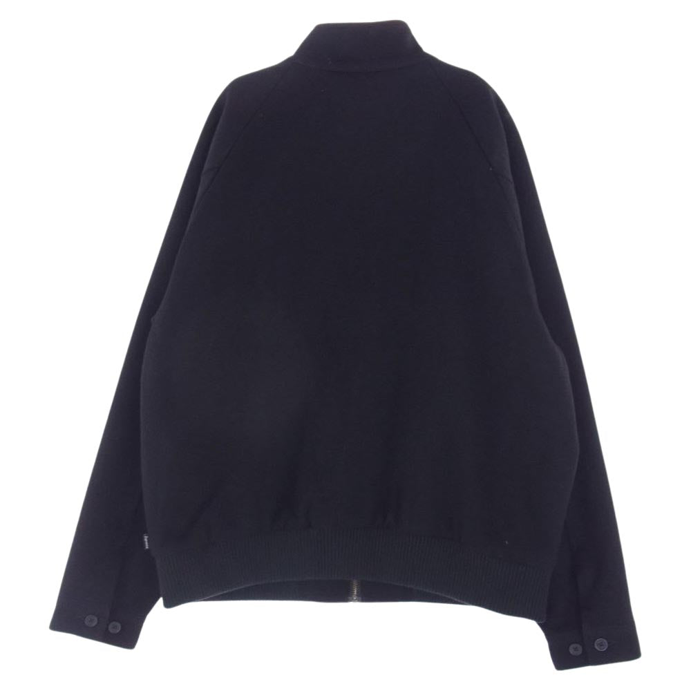 Supreme シュプリーム 19AW Wool Harrington Jacket チェック ウール ハリントン ブルゾン ジャケット ブラック系 M【中古】