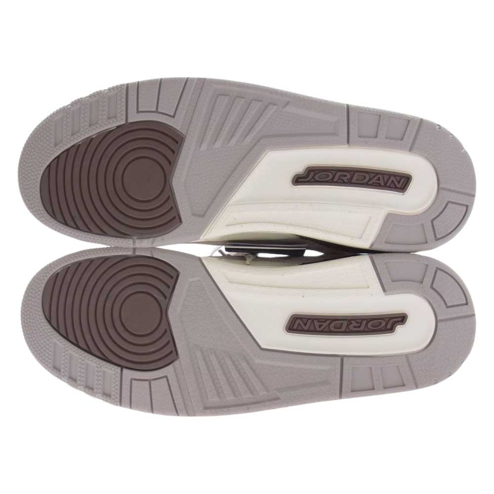 NIKE ナイキ CT8532-102 Air Jordan 3 Retro Orewood Brown エアジョーダン3 レトロ オールウッドブラウン スニーカー ベージュ系 30cm【極上美品】【中古】