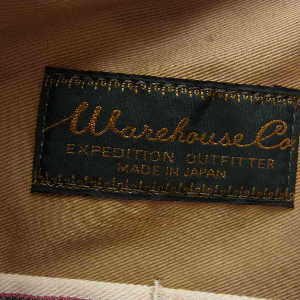 WAREHOUSE ウエアハウス 5212 DENIM TOTE BAG デニム トート バッグ インディゴブルー系 ブラウン系【中古】