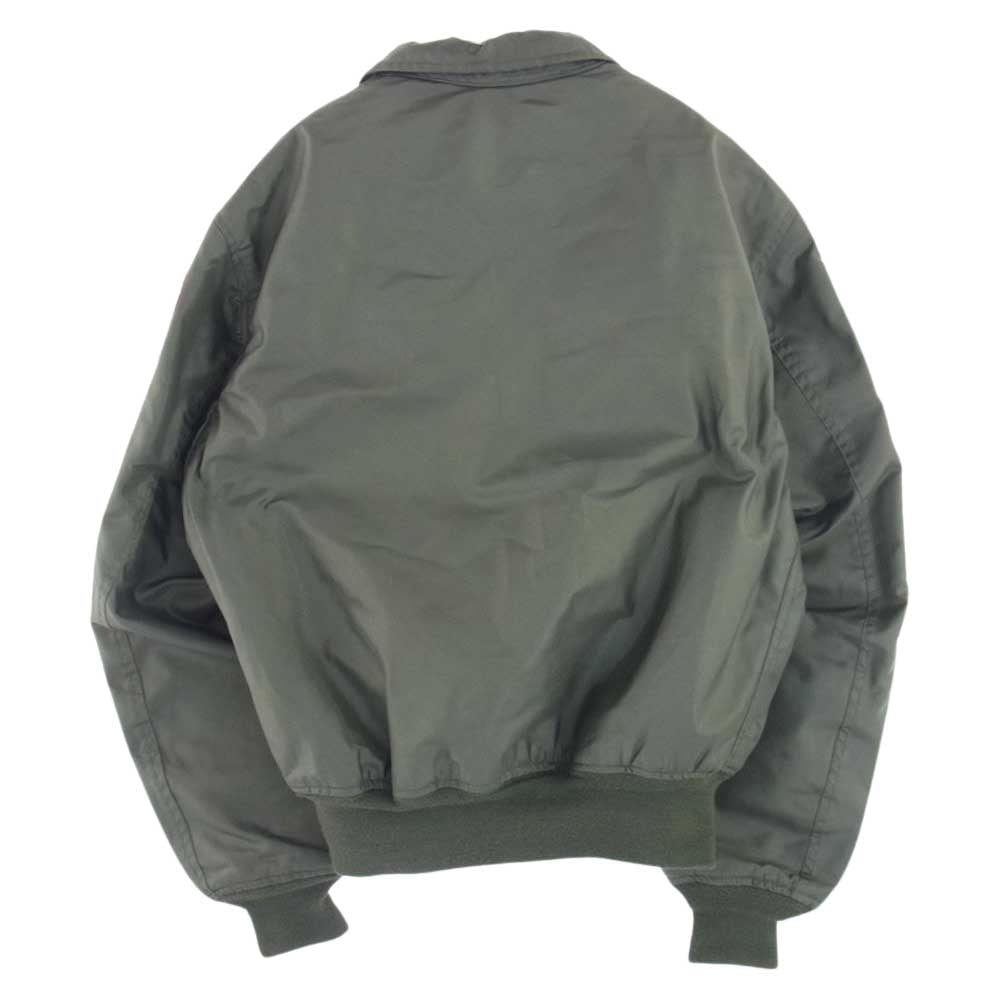 US ミリタリー CWU36-P ワッペン ミリタリー フライト ジャケット カーキ系 L【中古】
