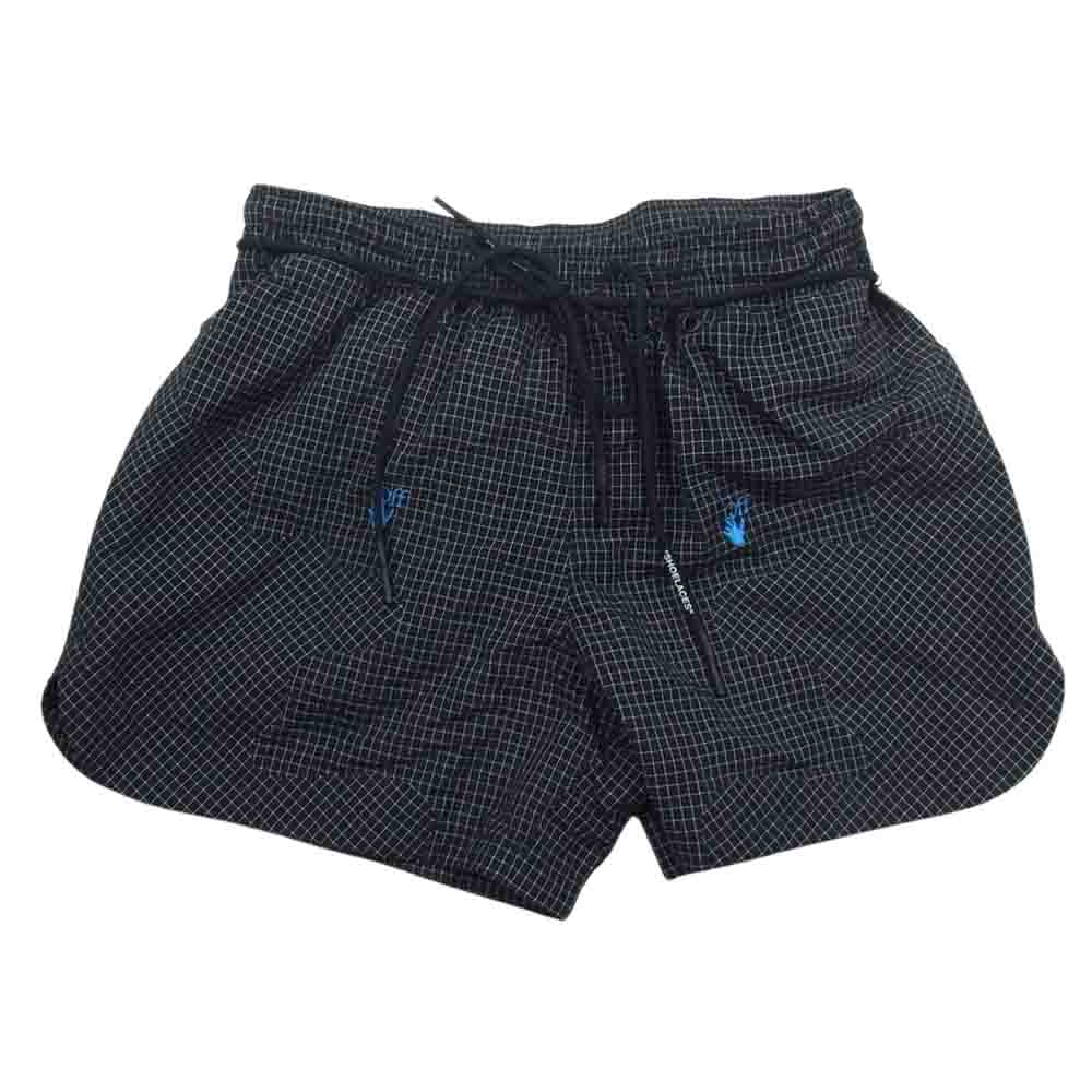 OFF-WHITE オフホワイト DN1703-010 × NIKE AS M NRG WOVEN SHORT ナイキ ウーブン ショーツ ブラック系 M【中古】