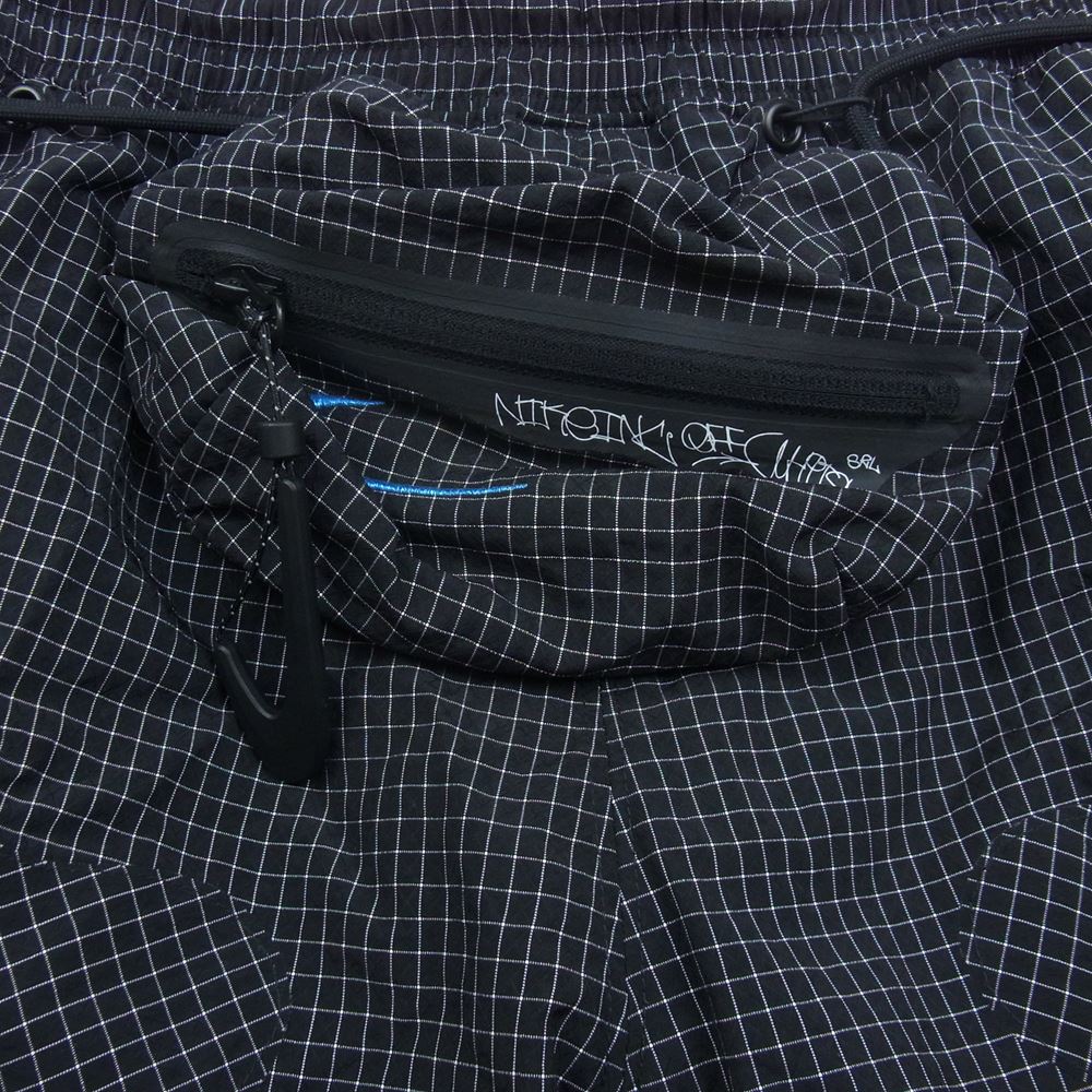 OFF-WHITE オフホワイト DN1703-010 × NIKE AS M NRG WOVEN SHORT ナイキ ウーブン ショーツ ブラック系 M【中古】