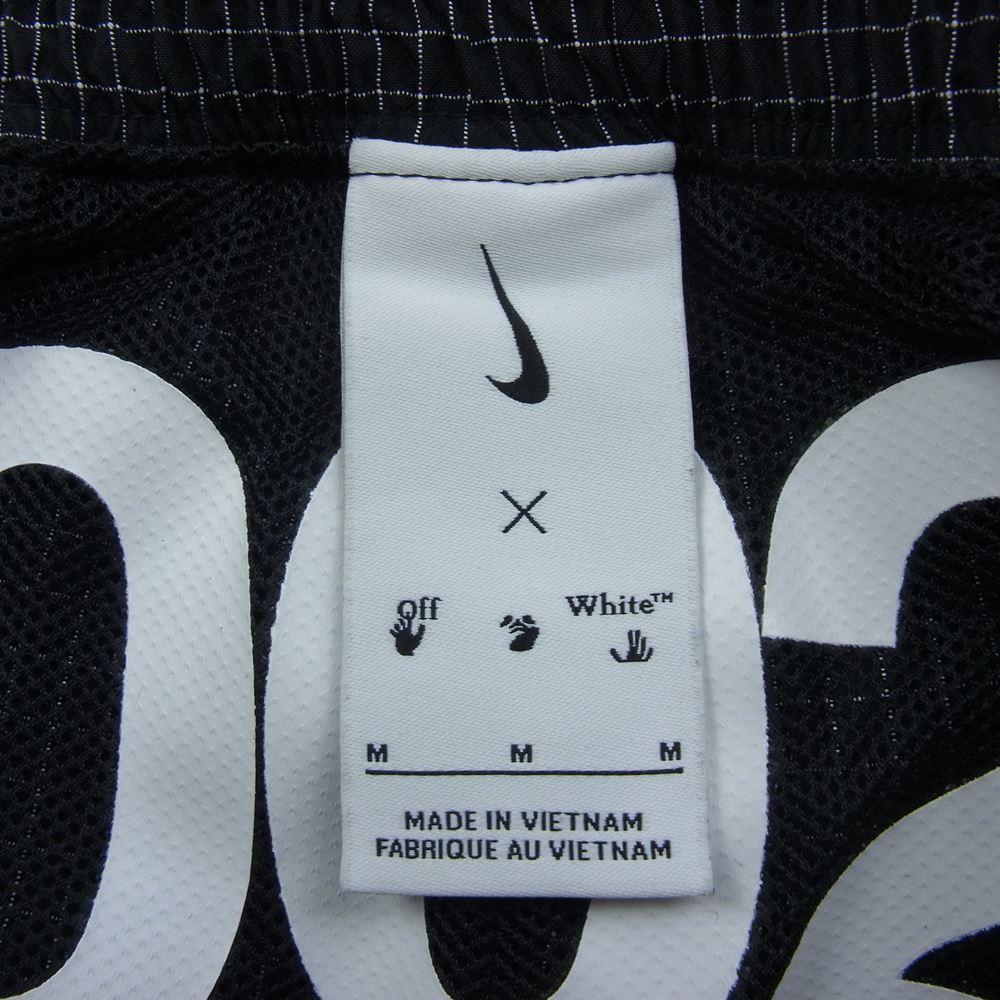 OFF-WHITE オフホワイト DN1703-010 × NIKE AS M NRG WOVEN SHORT ナイキ ウーブン ショーツ ブラック系 M【中古】
