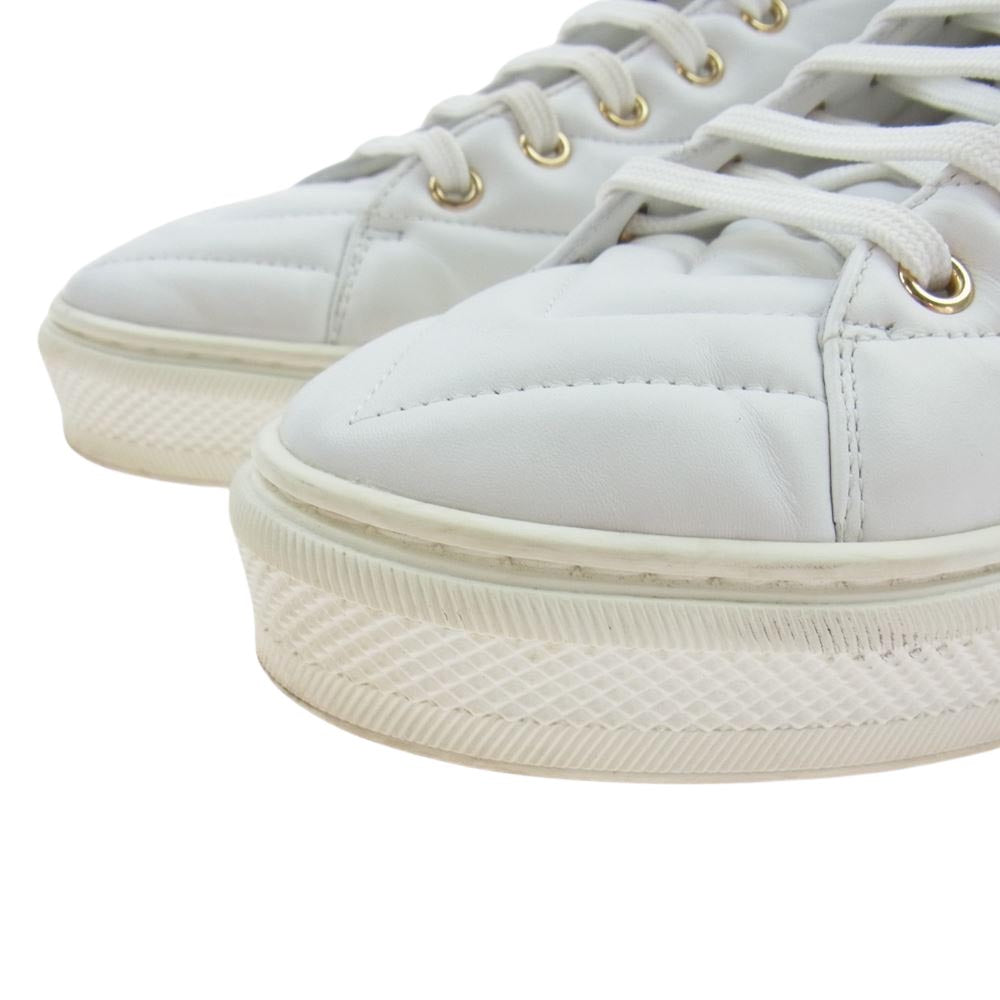 LOUIS VUITTON ルイ・ヴィトン 1A5C5H LV Stellar Calfskin High-Top ステラ― ハイカット スニーカー ホワイト系 38【中古】