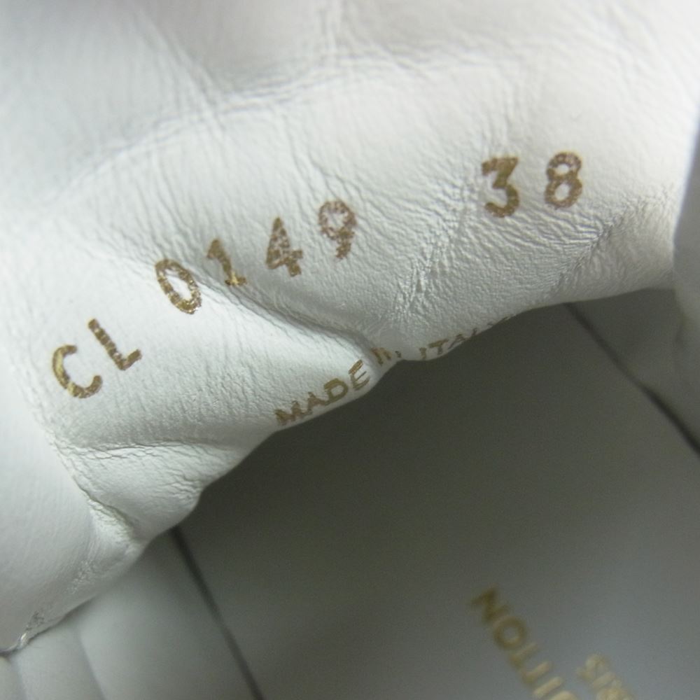 LOUIS VUITTON ルイ・ヴィトン 1A5C5H LV Stellar Calfskin High-Top ステラ― ハイカット スニーカー ホワイト系 38【中古】