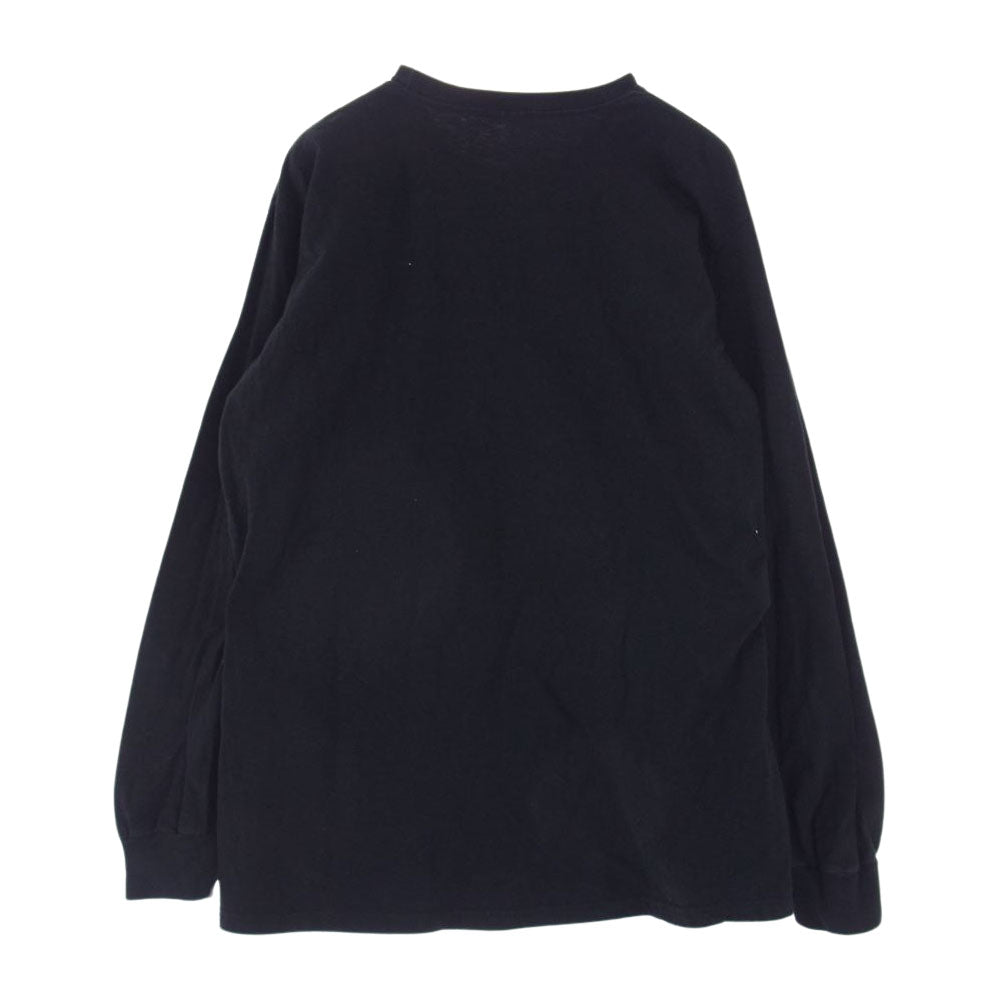 Supreme シュプリーム 21AW MULTI LOGO L/S TEE マルチ ロゴ 長袖 Ｔシャツ ブラック系 M【中古】