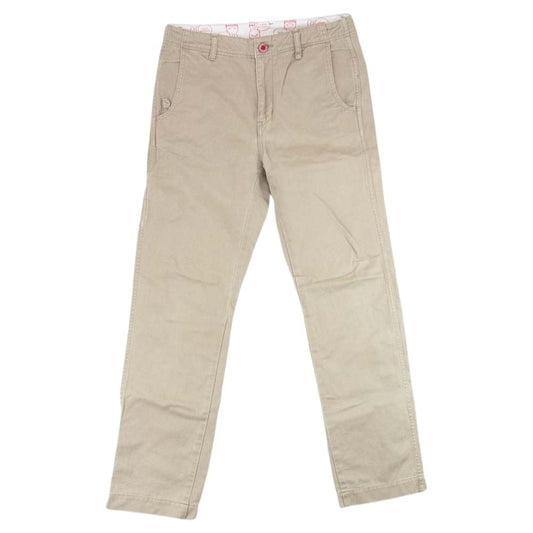 キューン TA08SK04 バックプリント チノ パンツ ベージュ系 30【中古】