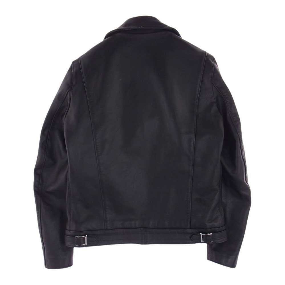 Lewis Leathers ルイスレザー CYCLONE サイクロン カウハイド レギュラーフィット ダブルライダース ジャケット ブラック系 40【中古】