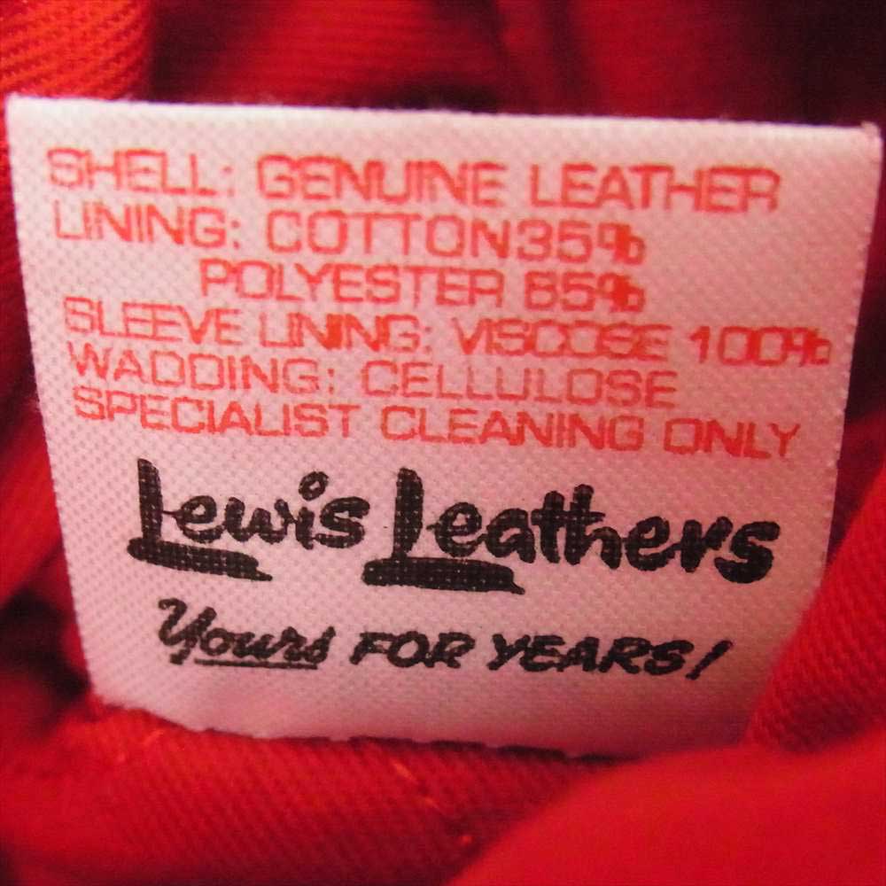 Lewis Leathers ルイスレザー CYCLONE サイクロン カウハイド レギュラーフィット ダブルライダース ジャケット ブラック系 40【中古】
