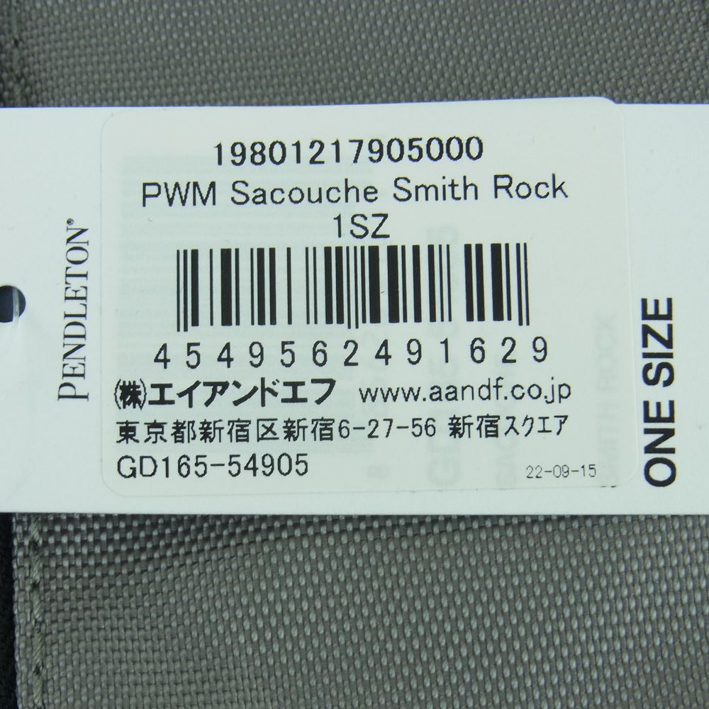 PENDLETON ペンドルトン Smith Rock Sacoche スミス ロック サコッシュ ショルダー バッグ グレー系 M【新古品】【未使用】【中古】