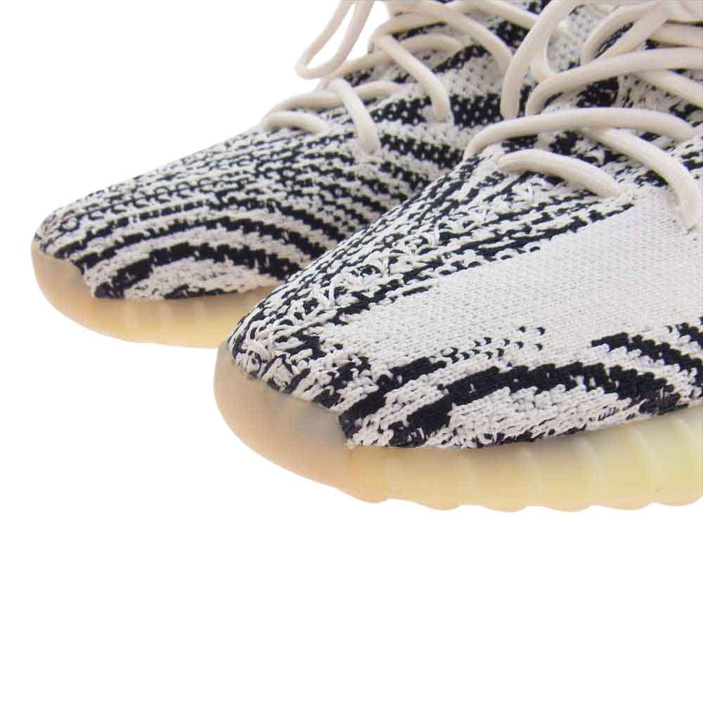 adidas アディダス CP9654 YEEZY Boost 350 V2 Zebra イージーブースト ゼブラ スニーカー ホワイト系 ブラック系 27cm【中古】