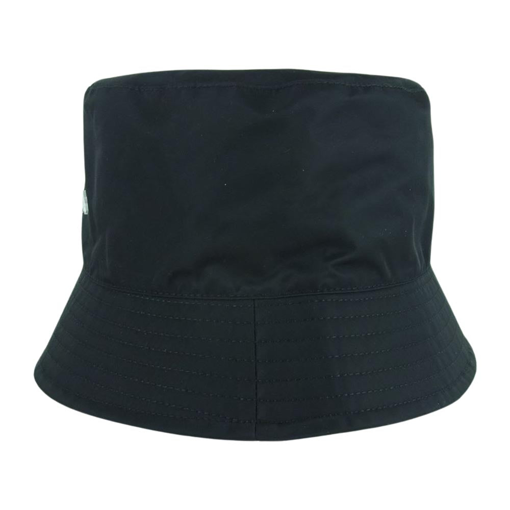 PALM ANGELS パームエンジェルス PWLA011C99FAB001 Nero bianco ロゴ バケット ハット 中国製 ブラック系【中古】