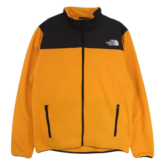 THE NORTH FACE ノースフェイス NL71904 MOUNTAIN VERSA MICRO JACKET マウンテン バーサ マイクロ フリースジャケット イエロー系 M【中古】