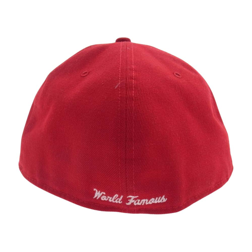Supreme シュプリーム NEW ERA ニューエラ Gore-Tex ゴアテックス 2-Tone 2トーン バイカラー キャップ 帽子 レッド系 ブラック系 61.5cm【中古】
