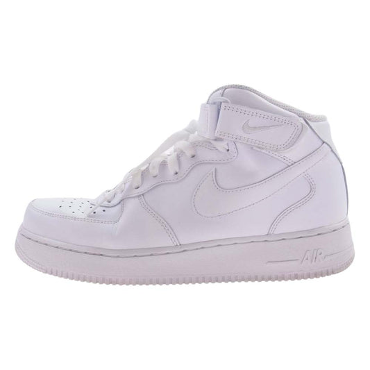 NIKE ナイキ 315123-111 AIR FORCE 1 MID 07 エアフォース ONE ミッド  07 スニーカー ホワイト系 27.5ｃｍ【中古】