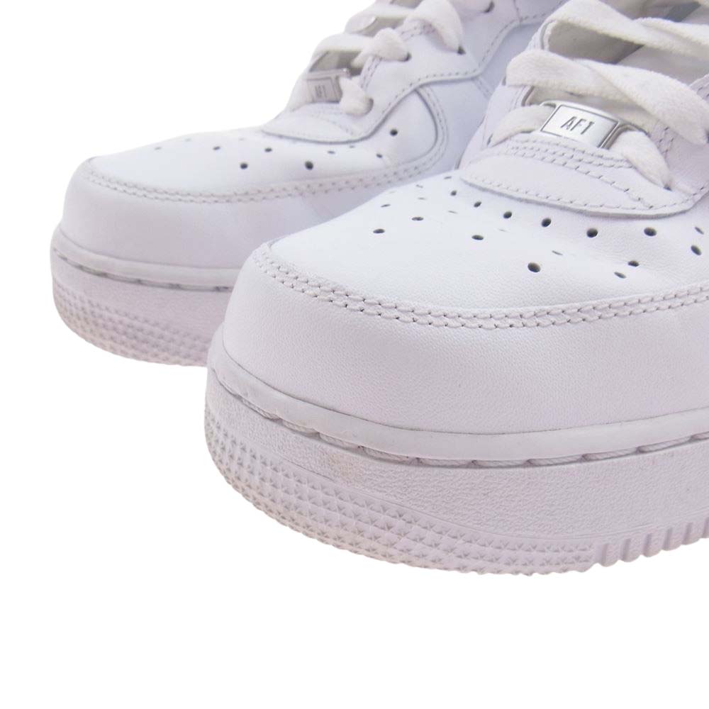 NIKE ナイキ 315123-111 AIR FORCE 1 MID 07 エアフォース ONE ミッド  07 スニーカー ホワイト系 27.5ｃｍ【中古】