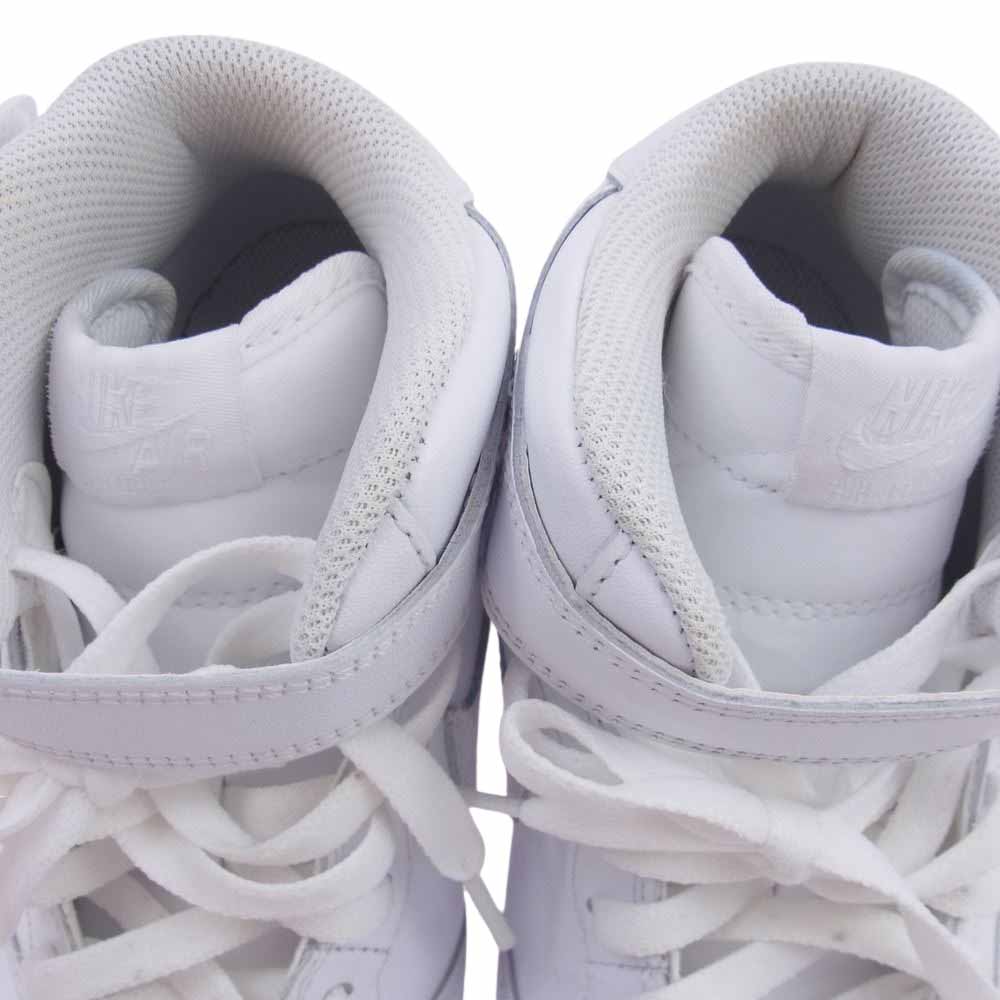 NIKE ナイキ 315123-111 AIR FORCE 1 MID 07 エアフォース ONE ミッド  07 スニーカー ホワイト系 27.5ｃｍ【中古】
