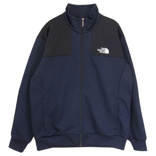 THE NORTH FACE ノースフェイス NT61950 JERSEY JACKET ジャージ トラックジャケット ネイビー系 L【中古】