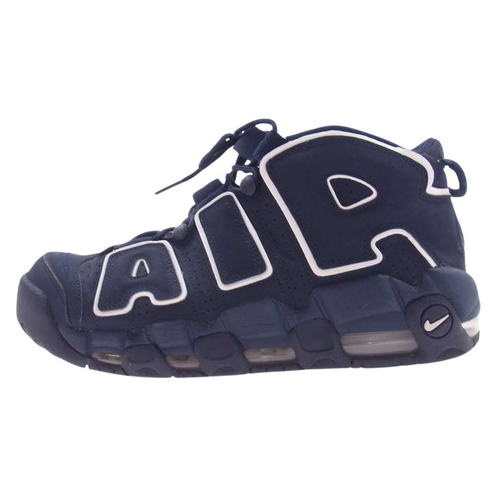 NIKE ナイキ 921948-400 AIR MORE UPTEMPO 96 エアモアアップテンポ モアテン スニーカー インディゴブルー系 27.5cm【中古】