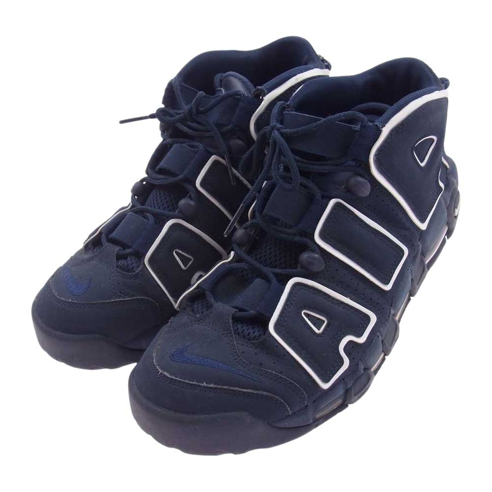 NIKE ナイキ 921948-400 AIR MORE UPTEMPO 96 エアモアアップテンポ モアテン スニーカー インディゴブルー系 27.5cm【中古】