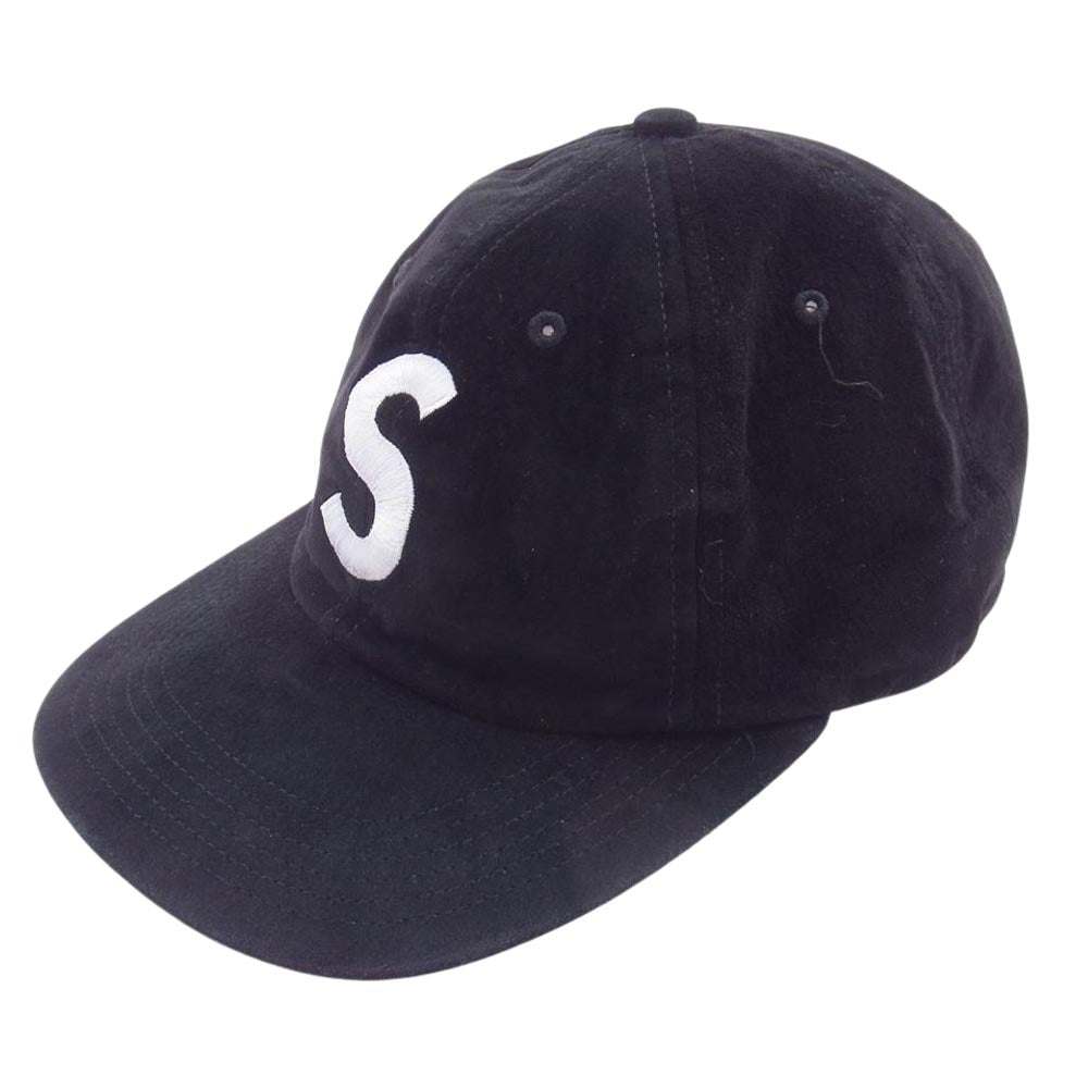 Supreme シュプリーム Pigment Print S Logo 6-Panel CAP ピグメント プリント ロゴ キャップ ブラック系【中古】