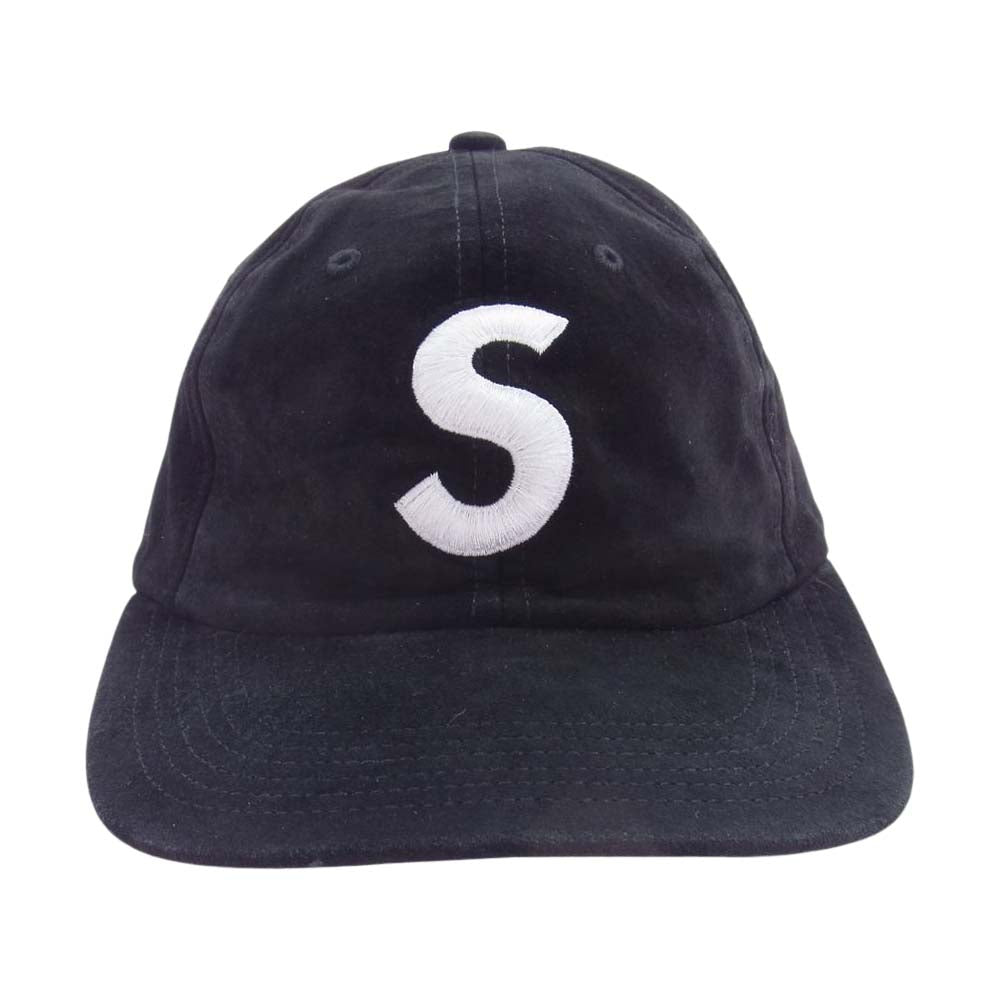 Supreme シュプリーム Pigment Print S Logo 6-Panel CAP ピグメント プリント ロゴ キャップ ブラック系【中古】