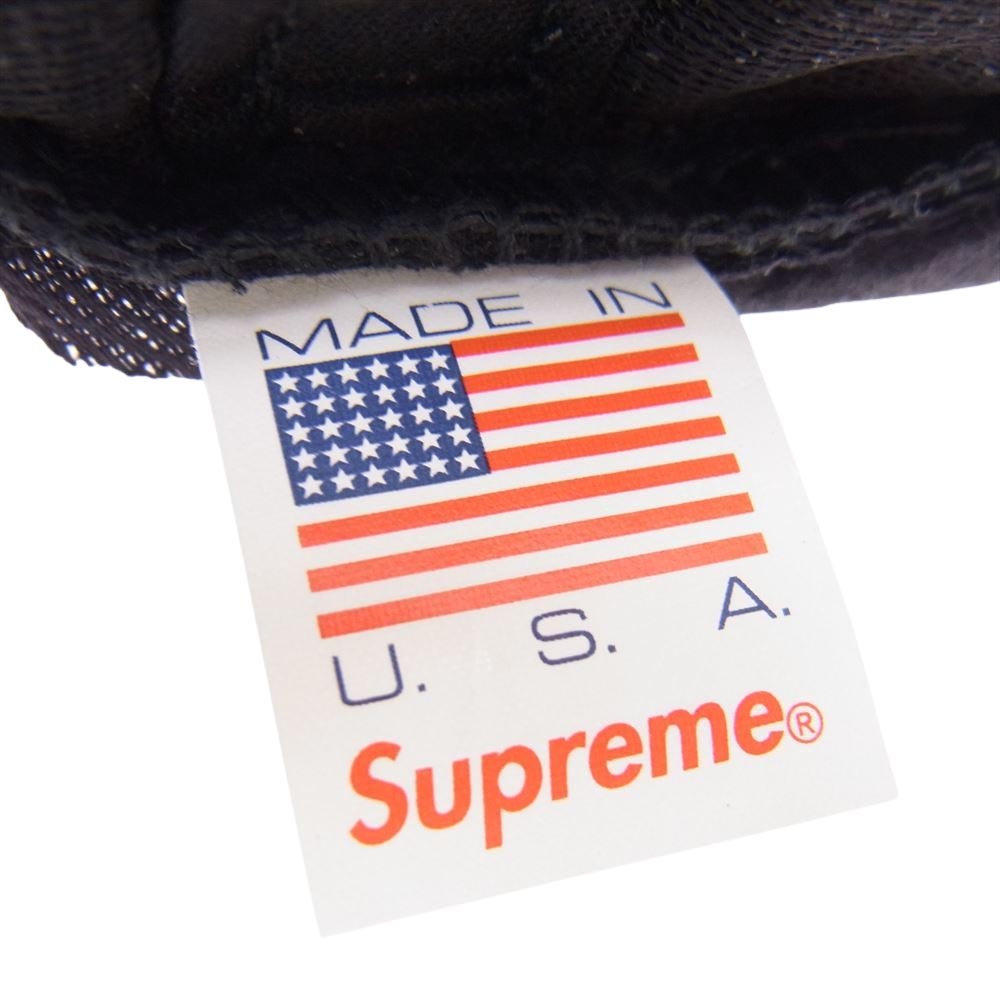 Supreme シュプリーム Pigment Print S Logo 6-Panel CAP ピグメント プリント ロゴ キャップ ブラック系【中古】