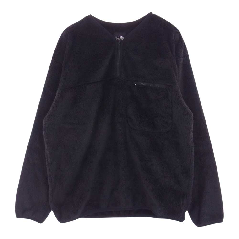 THE NORTH FACE ノースフェイス NA72061 VERSA LOFT HALF ZIP バーサロフト ハーフジップ フリース プルオーバー ブラック系 M【中古】