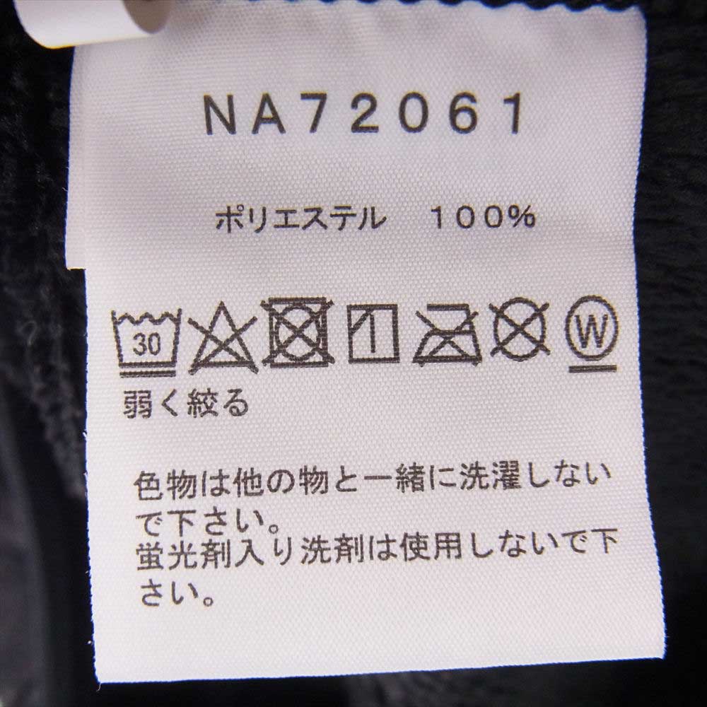THE NORTH FACE ノースフェイス NA72061 VERSA LOFT HALF ZIP バーサロフト ハーフジップ フリース プルオーバー ブラック系 M【中古】