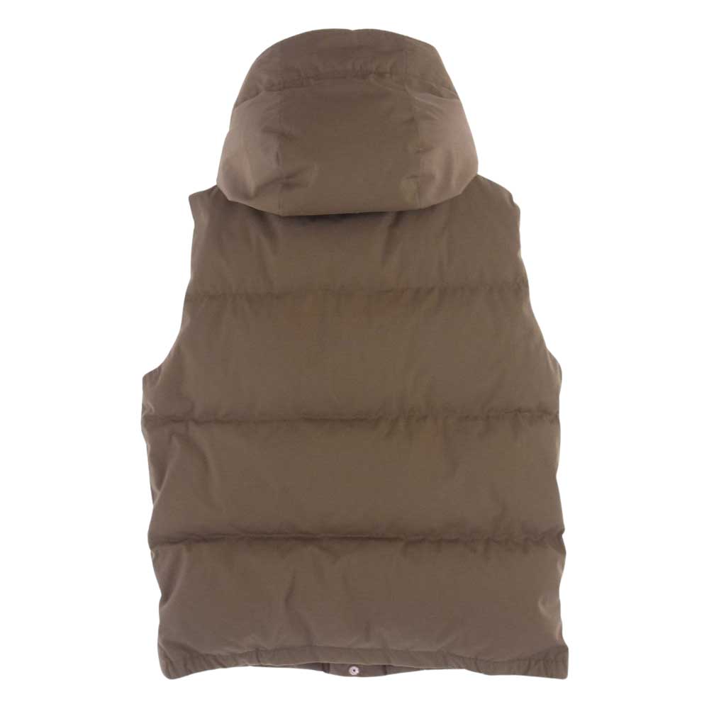 THE NORTH FACE ノースフェイス ND2550N PURPLE LABEL パープルレーベル Hooded Sierra Vest ダウンベスト ブラウン系 M【中古】