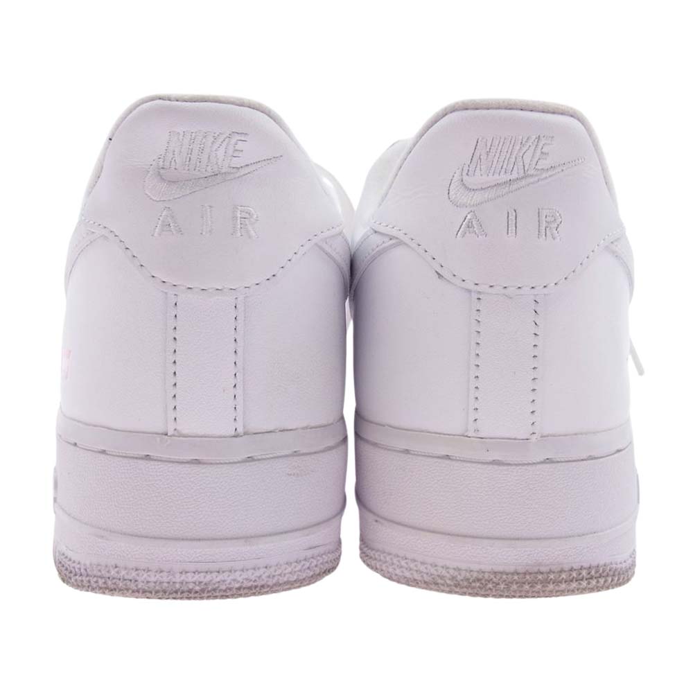 Supreme シュプリーム CU9225-100 × Nike Air Force 1 Low ナイキ エアフォース1 ロー スニーカー ホワイト系 27.5cm【中古】