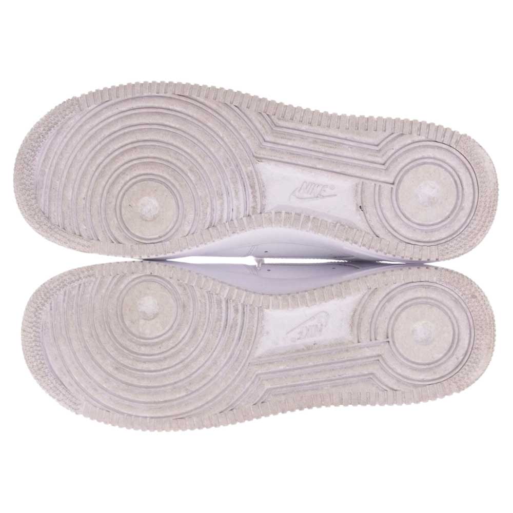 Supreme シュプリーム CU9225-100 × Nike Air Force 1 Low ナイキ エアフォース1 ロー スニーカー ホワイト系 27.5cm【中古】
