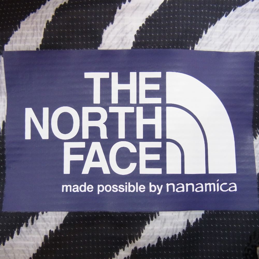THE NORTH FACE ノースフェイス NP2009N PERTEX Zebra Print Mountain Wind Parka パーテックス ゼブラプリント マウンテンパーカー ジャケット ブラック系 S【中古】