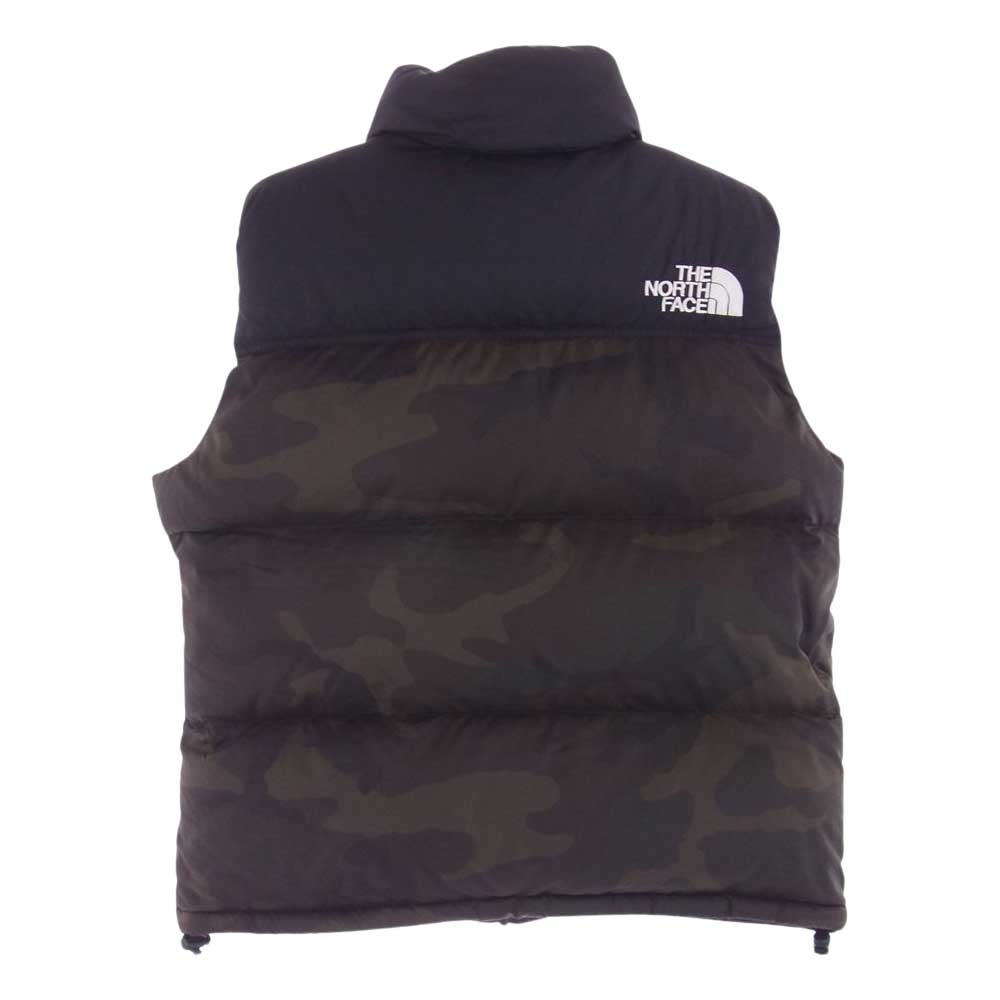 THE NORTH FACE ノースフェイス ND91634 ノベルティー ヌプシ ベスト ブラック系 ダークカーキ系 M【中古】