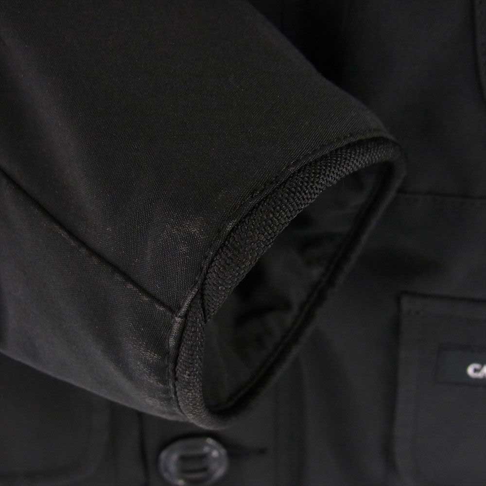 CANADA GOOSE カナダグース 2301JM R グリフィンインターナショナル RUSSELL PARKA ラッセルパーカ ダウンジャケット ブラック系 S【中古】