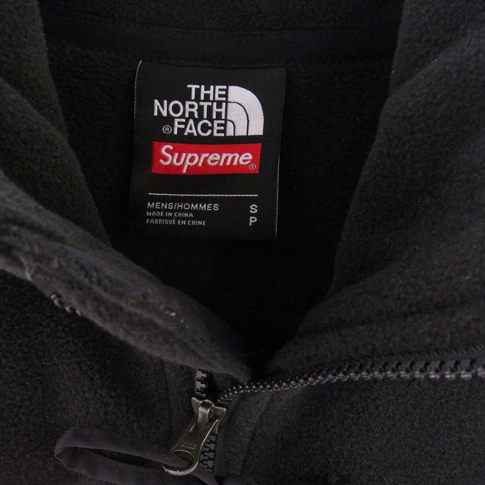 Supreme シュプリーム 17SS NL01703I The North Face ノースフェイス Trans Antarctica Expedition Fleece Jacket フリース ジャケット ブラック系 S【中古】