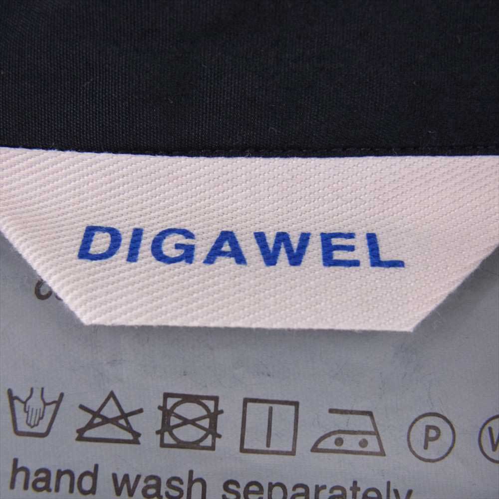 PORTER ポーター DWQOA101 DIGAWEL ディガウェル POCKET SHIRT by DIGAWEL マルチポケット 長袖 シャツ ネイビー系 2【極上美品】【中古】