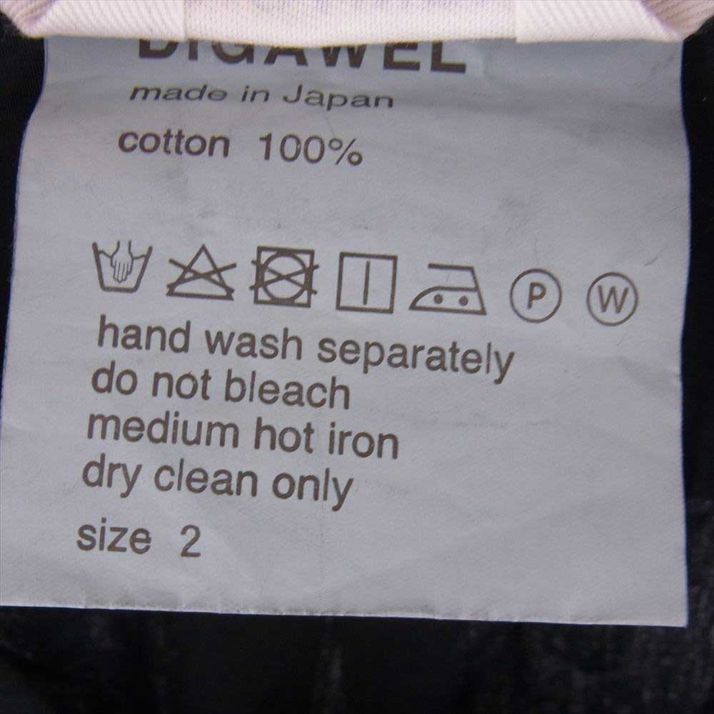 PORTER ポーター DWQOA101 DIGAWEL ディガウェル POCKET SHIRT by DIGAWEL マルチポケット 長袖 シャツ ネイビー系 2【極上美品】【中古】