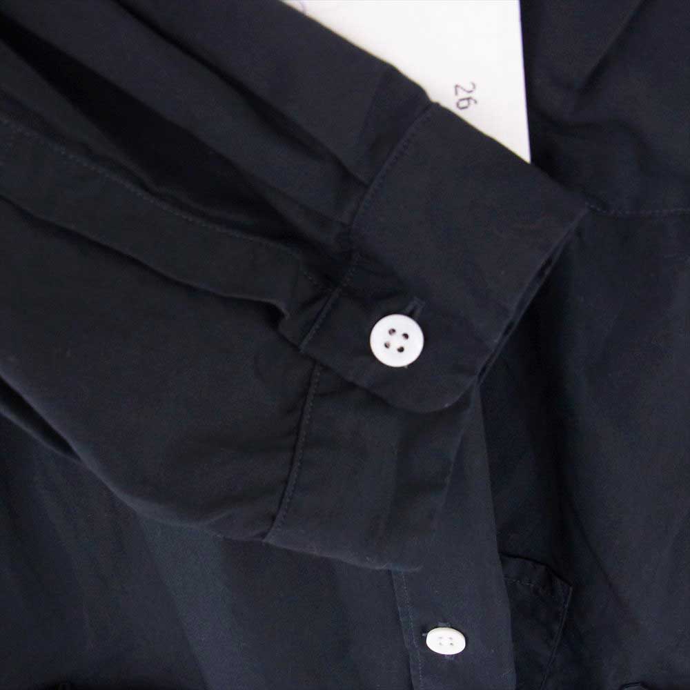 PORTER ポーター DWQOA101 DIGAWEL ディガウェル POCKET SHIRT by DIGAWEL マルチポケット 長袖 シャツ ネイビー系 2【極上美品】【中古】