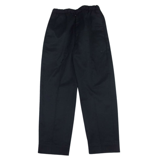 JIL SANDER ジルサンダー 20SS PR JM ZB 0002 クラシック イージー パンツ ブラック系 44【美品】【中古】