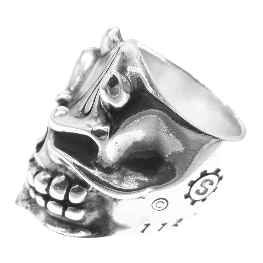 STARLIN GEAR スターリンギア PUNCHER DEVIL RING パンチャー デビル リング シルバー系 19号【中古】