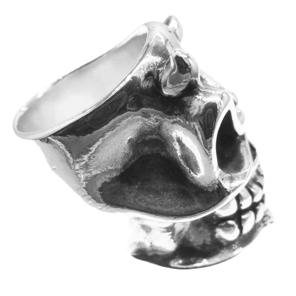 STARLIN GEAR スターリンギア PUNCHER DEVIL RING パンチャー デビル リング シルバー系 19号【中古】