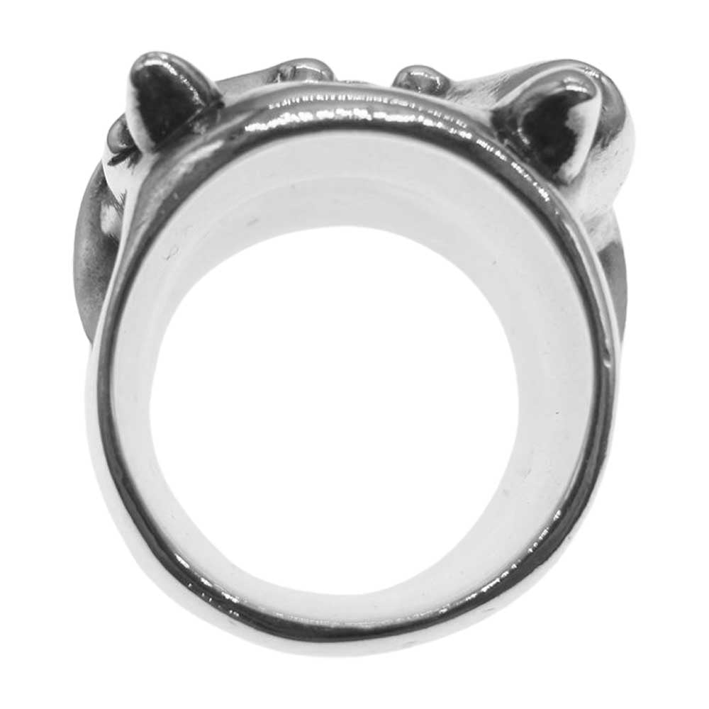 STARLIN GEAR スターリンギア PUNCHER DEVIL RING パンチャー デビル リング シルバー系 19号【中古】