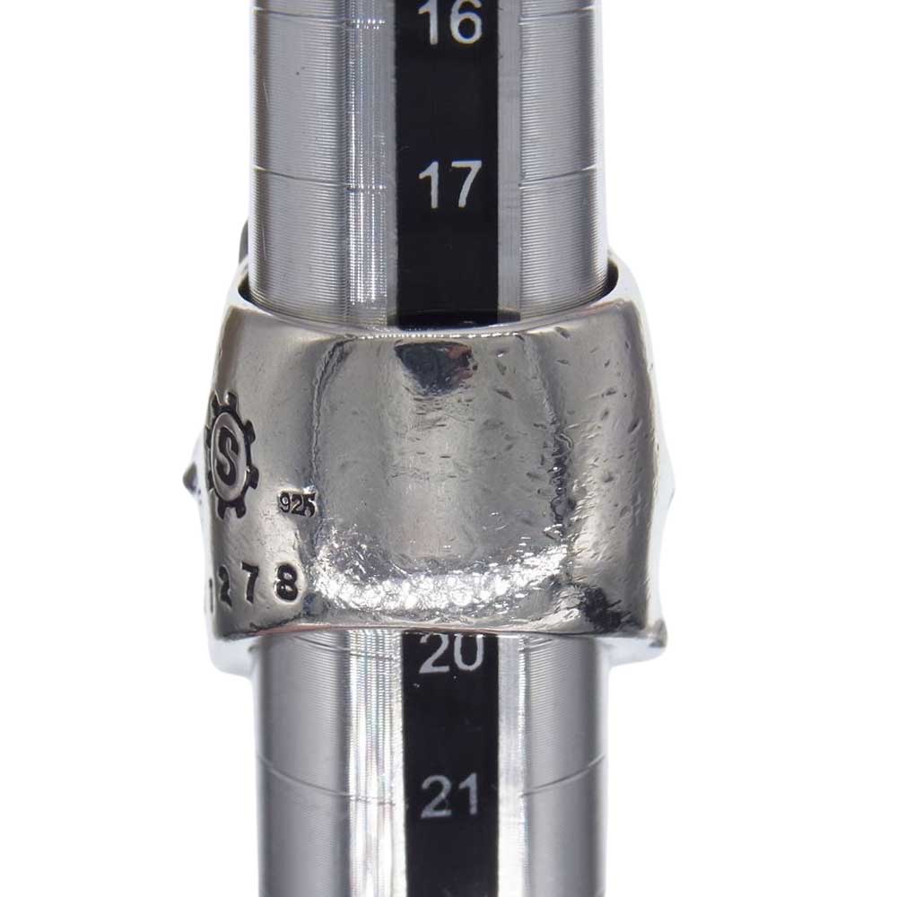 STARLIN GEAR スターリンギア PUNCHER DEVIL RING パンチャー デビル リング シルバー系 19号【中古】