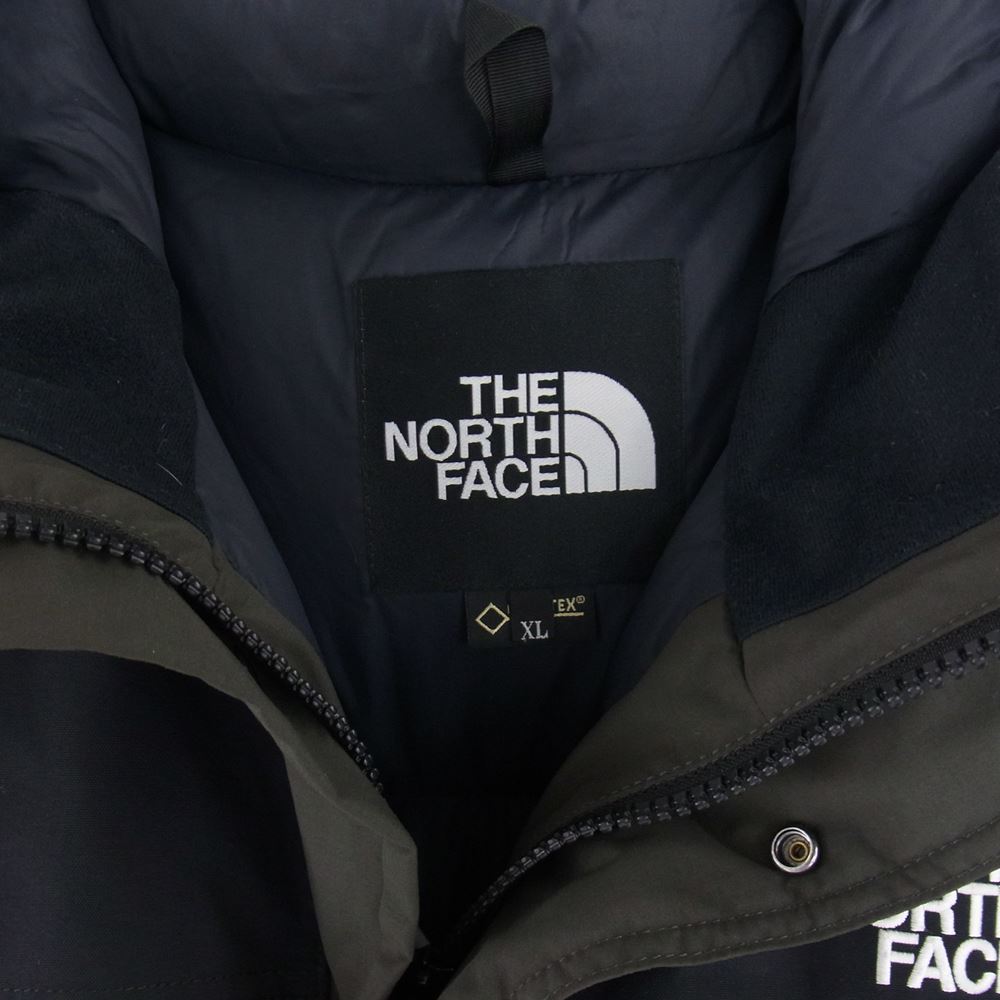 THE NORTH FACE ノースフェイス ND91737 Mountain Down Jacket マウンテン ダウン ジャケット カーキ系 XL【中古】