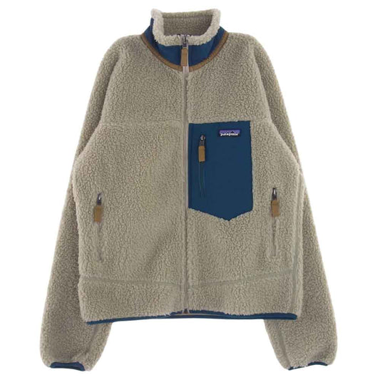 patagonia パタゴニア 21AW 23056 CLASSIC RETRO-X JACKET クラシック レトロエックス ジャケット オフホワイト系 S【美品】【中古】