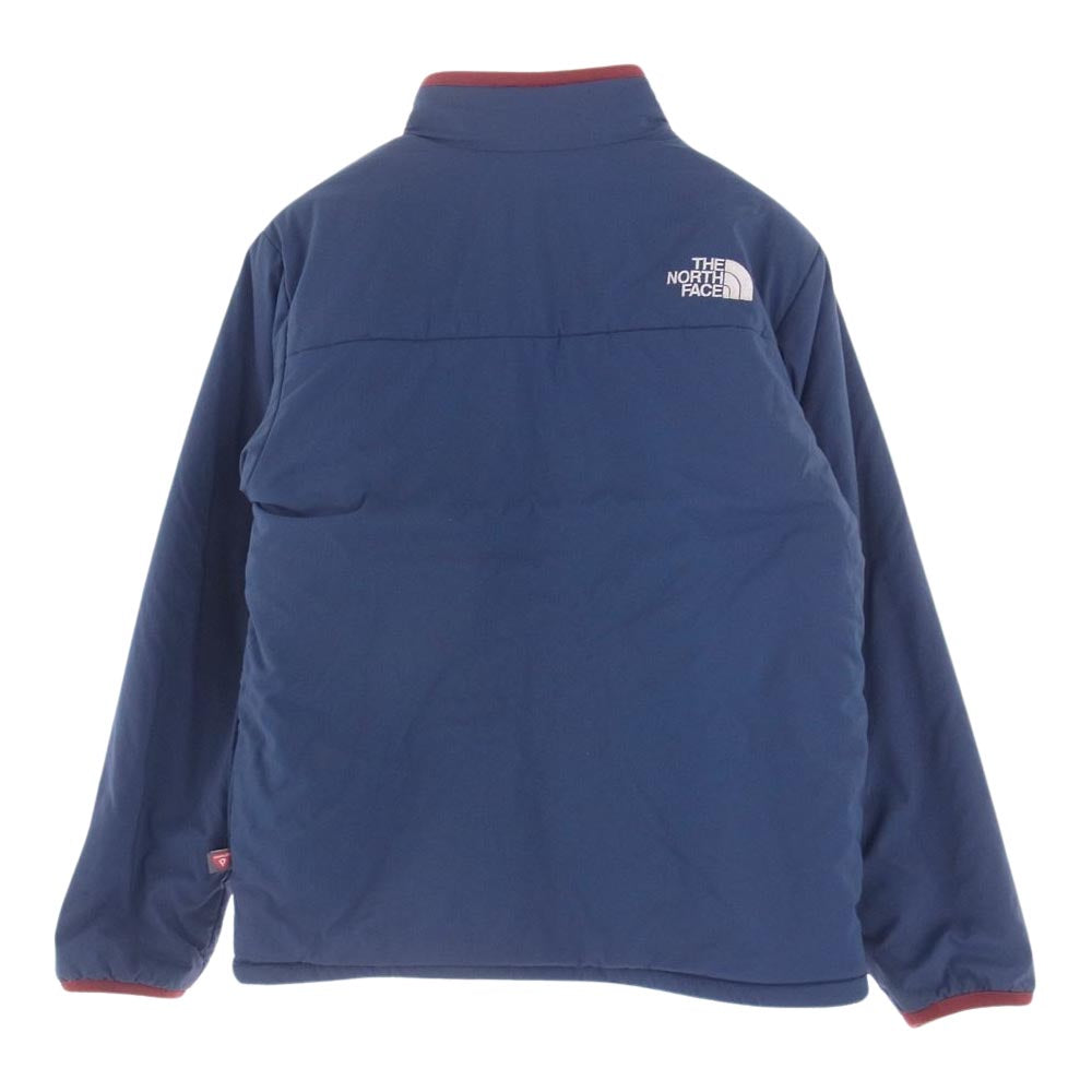 THE NORTH FACE ノースフェイス NYJ81812 REVERSIBLE BASK JACKET リバーシブル ジャケット キッズ ブルー系【中古】