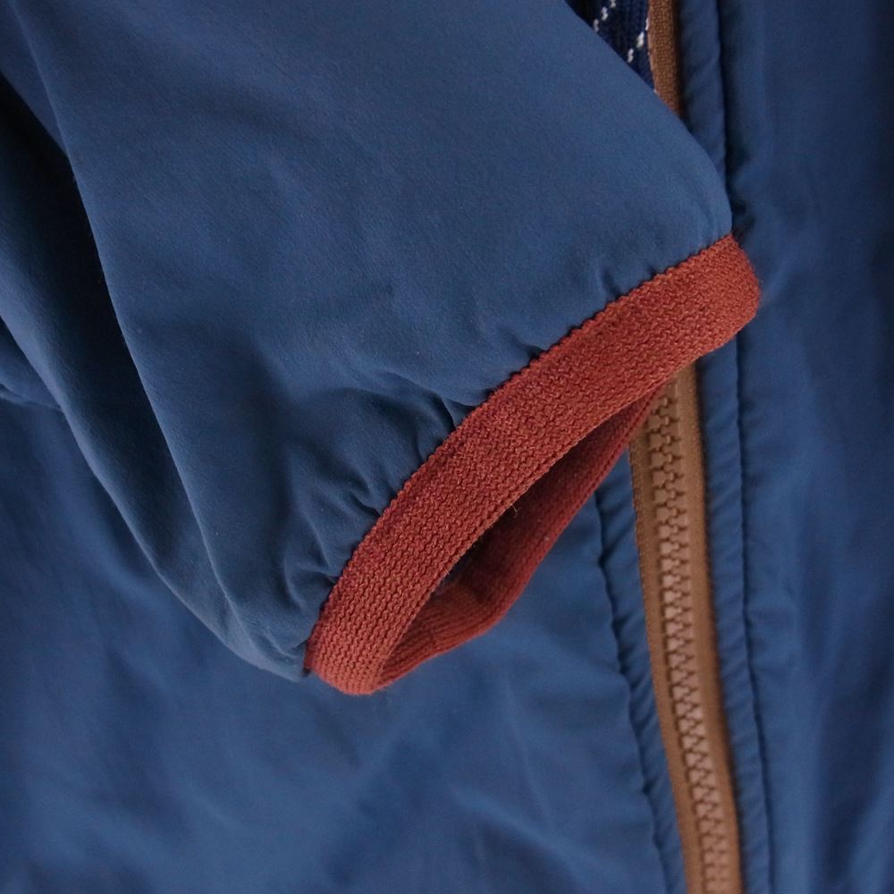 THE NORTH FACE ノースフェイス NYJ81812 REVERSIBLE BASK JACKET リバーシブル ジャケット キッズ ブルー系【中古】